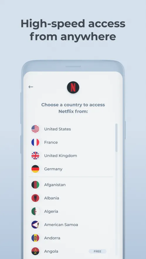 Hola Free VPN Proxy - Скриншот 3