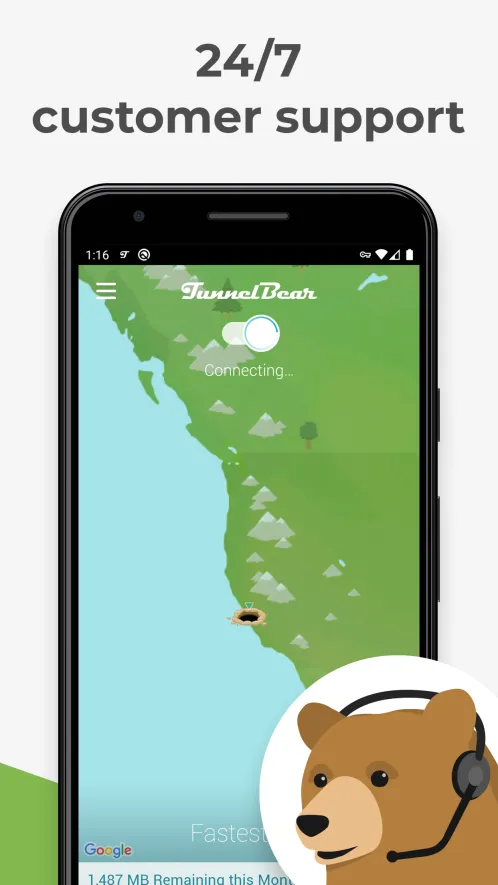 TunnelBear VPN - Скриншот 5