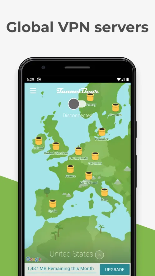 TunnelBear VPN - Скриншот 4