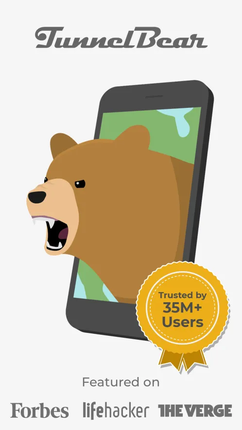 TunnelBear VPN - Скриншот 1