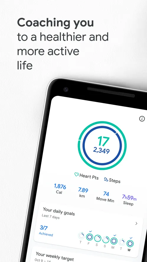 Google Fit – здоровье и трекер активности - Скриншот 1