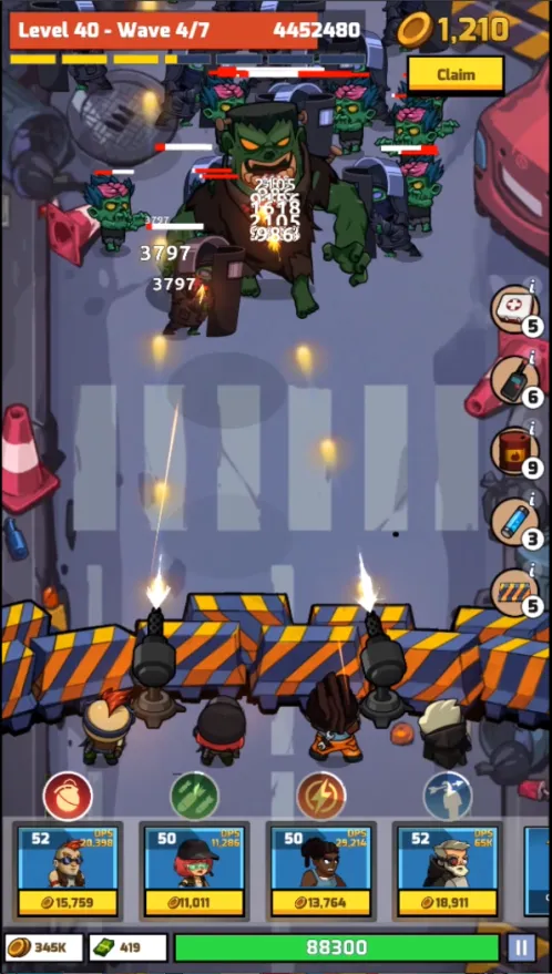 Zombie Idle Defense - Скриншот 5