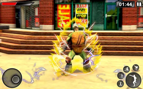 Ninja Hero Adventure: Ninja Rope Hero Game - Скриншот 1