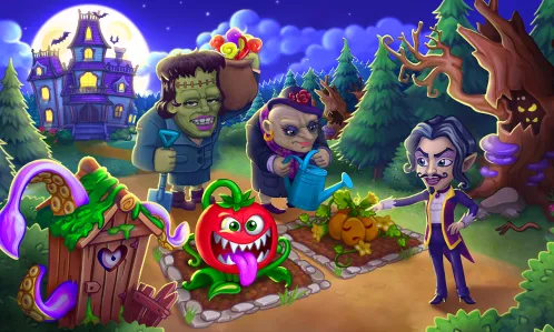 Monster Farm: Ферма - Хэллоуин в Городке Монстров - Скриншот 4