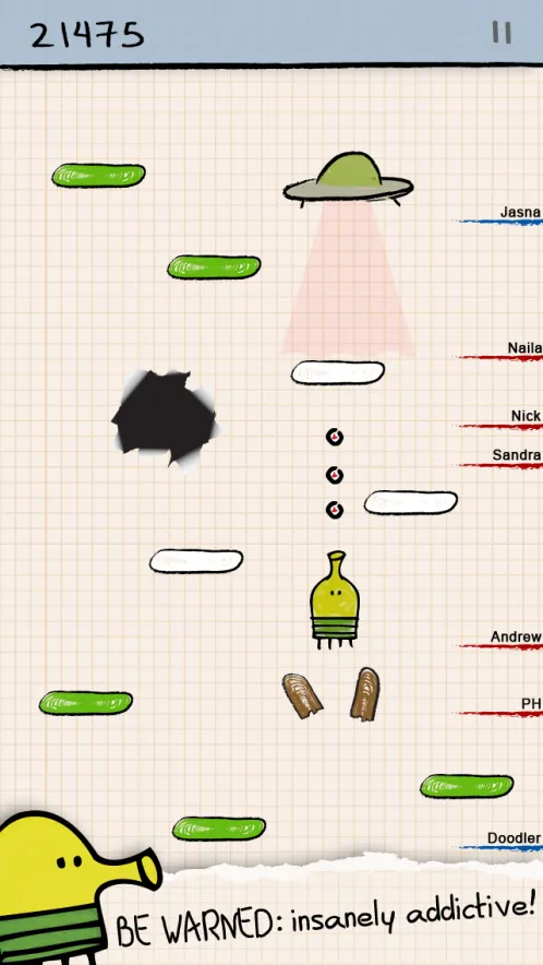 Doodle Jump - Скриншот 1