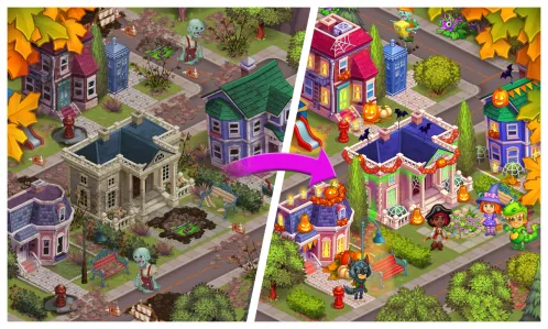 Monster Farm: Ферма - Хэллоуин в Городке Монстров - Скриншот 3