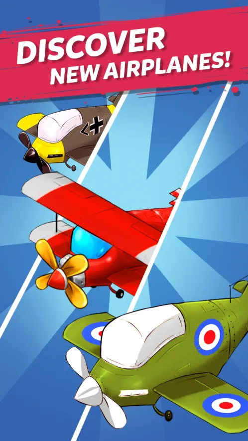 Merge Airplane: Cute Самолет Слияния - Скриншот 4