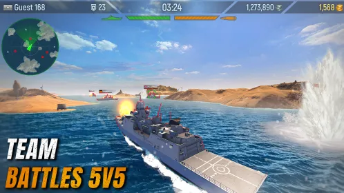 Naval Armada：Морской Бой Онлайн И Игры Про Корабли - Скриншот 5