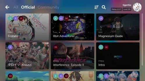 Cytoid: A Community Rhythm Game - Скриншот 5