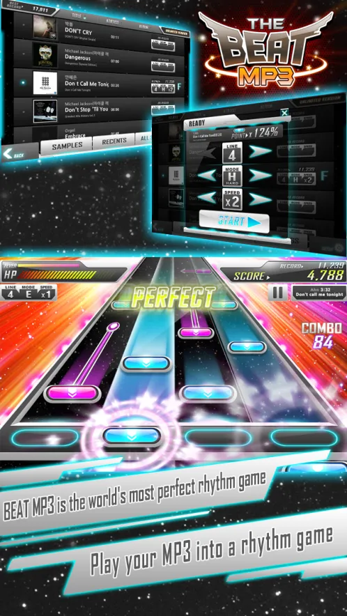 BEAT MP3 - ритм игры - Скриншот 1