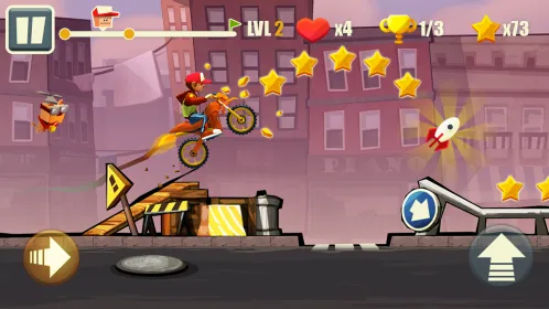 Мото Экстрим - Motorcycle Race - Скриншот 1