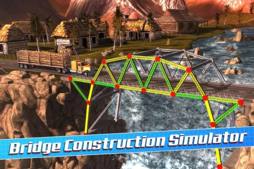 Bridge Construction Simulator - Скриншот 1