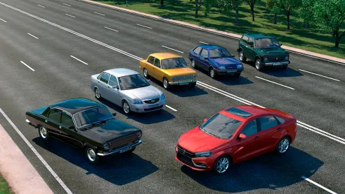 Driving Zone: Russia - Скриншот 1