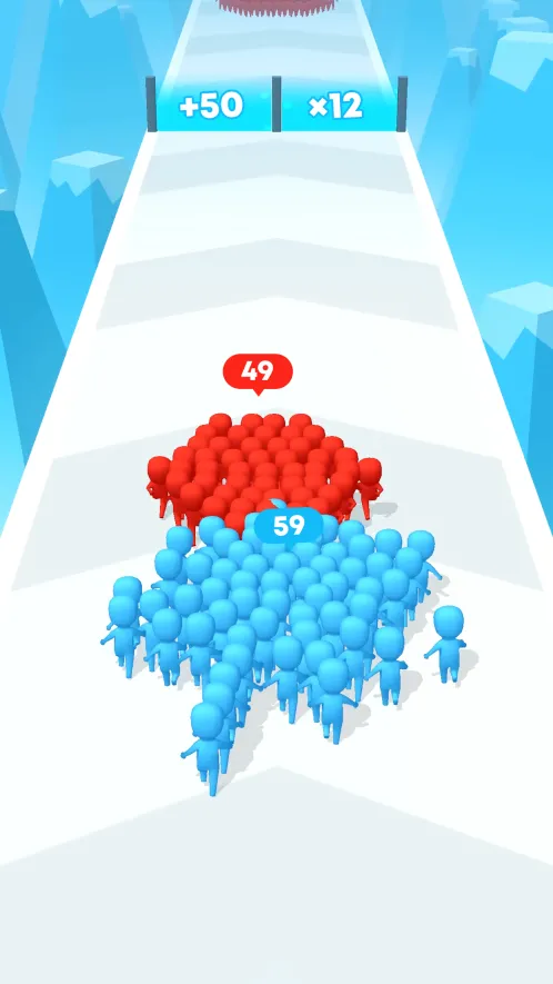 Count Masters: 3D игра - бегающие человечки. - Скриншот 1