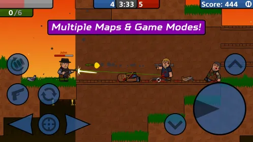 Wargunners: Online 2D Shooter - Скриншот 1