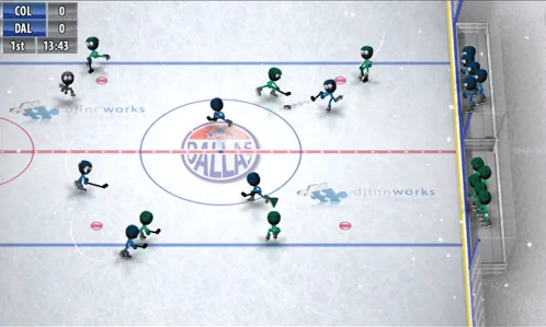 Stickman Ice Hockey - Скриншот 2