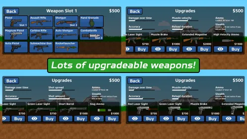 Wargunners: Online 2D Shooter - Скриншот 3