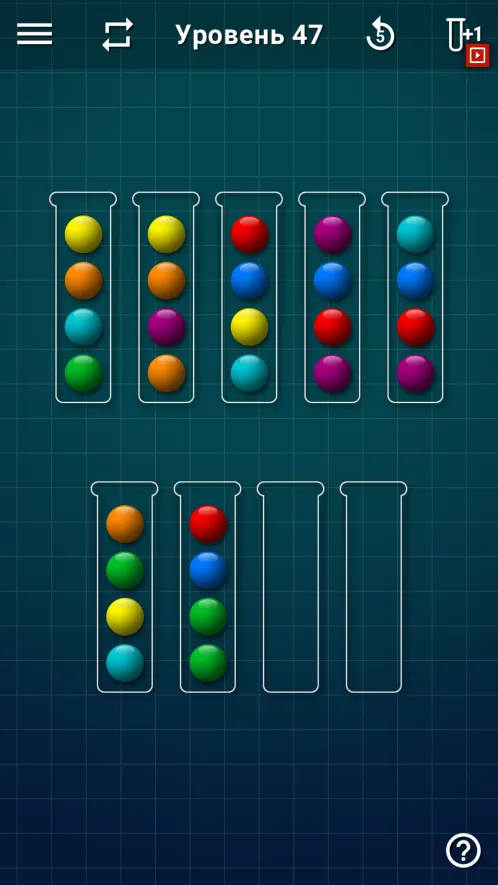 Ball Sort Puzzle - Сортировка Шариков - Скриншот 2