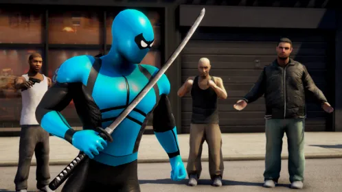 POWER SPIDER : Ultra Superhero Parody Game - Скриншот 2