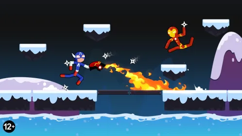 Stickman Fighting - Stickman Supreme Warriors - Скриншот 2