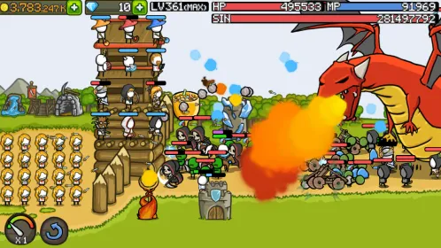 Grow Castle - Tower Defense - Скриншот 3
