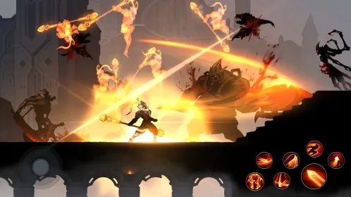 Shadow Knight: Игра Ниндзя - Соул Кнайт - Скриншот 2