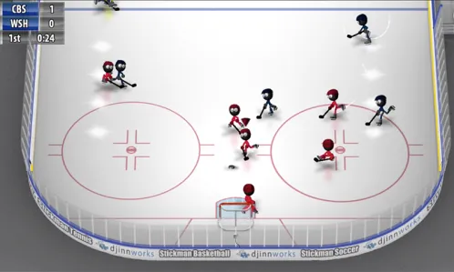 Stickman Ice Hockey - Скриншот 4