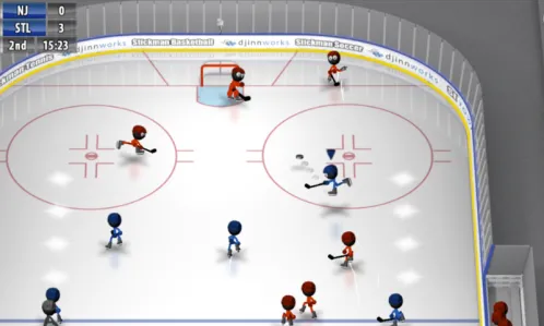 Stickman Ice Hockey - Скриншот 1