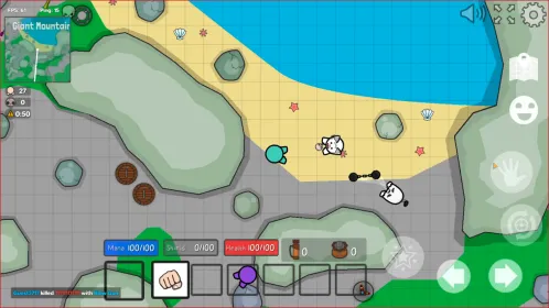 Thelast.io - 2D Battle Royale - Скриншот 1