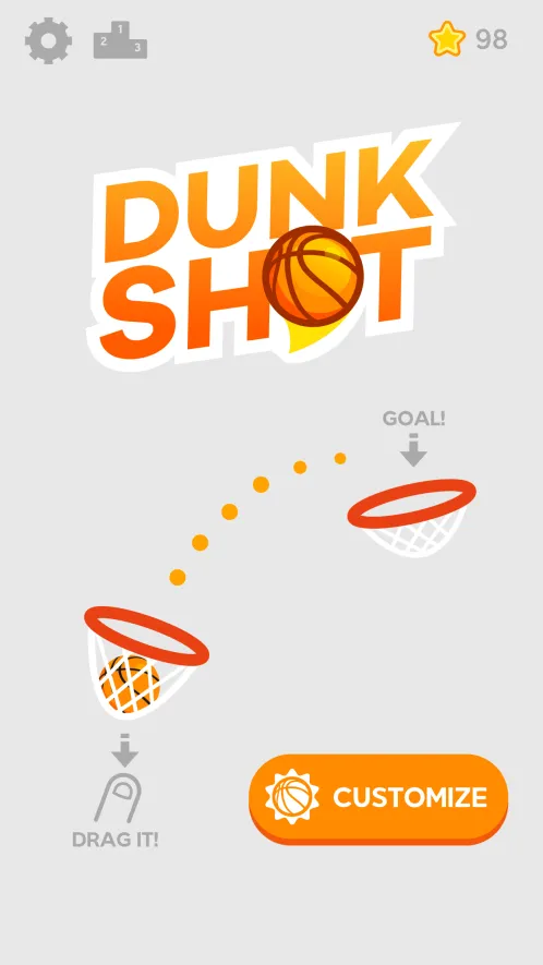 Dunk Shot - Скриншот 1