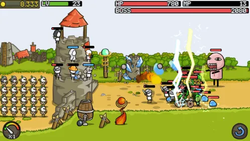 Grow Castle - Tower Defense - Скриншот 2