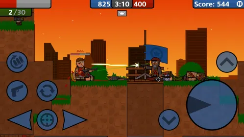 Wargunners: Online 2D Shooter - Скриншот 5