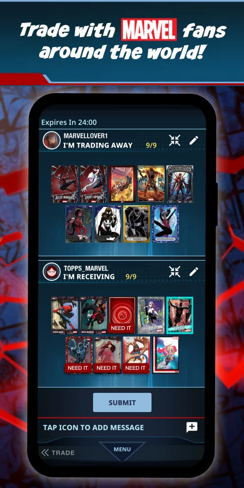 Marvel Collect! by Topps® Card Trader - Скриншот 2