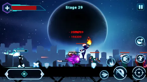 Stickman Ghost 2: Galaxy Wars - Скриншот 5