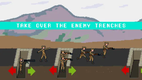 Pixel Trenches: WW1 - Скриншот 2