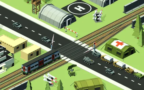 Railroad crossing mania - Ultimate train simulator - Скриншот 2