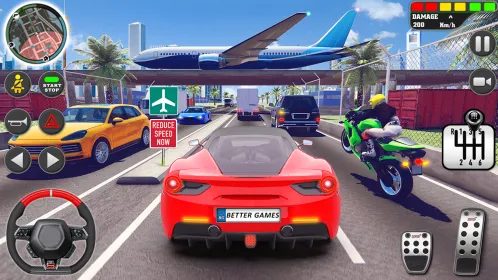 Вождение Школа Автомобиль Игры - Скриншот 3
