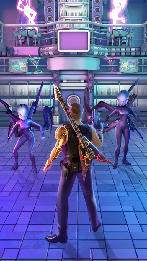 Cyberpunk Hero：киберпанк экшен - Скриншот 2