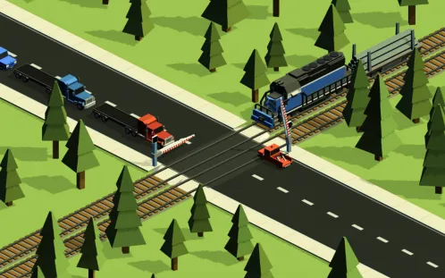 Railroad crossing mania - Ultimate train simulator - Скриншот 4