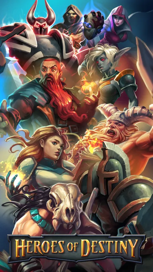 HEROES OF DESTINY: Фэнтези RPG, еженедельные рейды - Скриншот 1