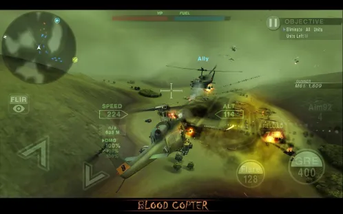 BLOOD COPTER - Скриншот 1