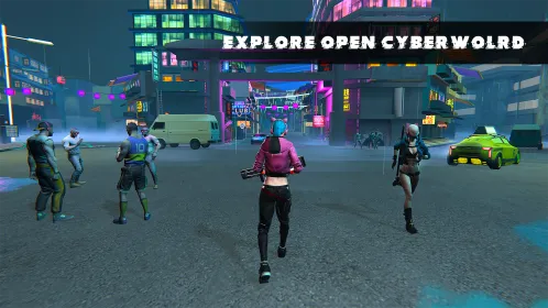 Cyberworld Online: Cyberpunk Open World MMO RPG - Скриншот 2