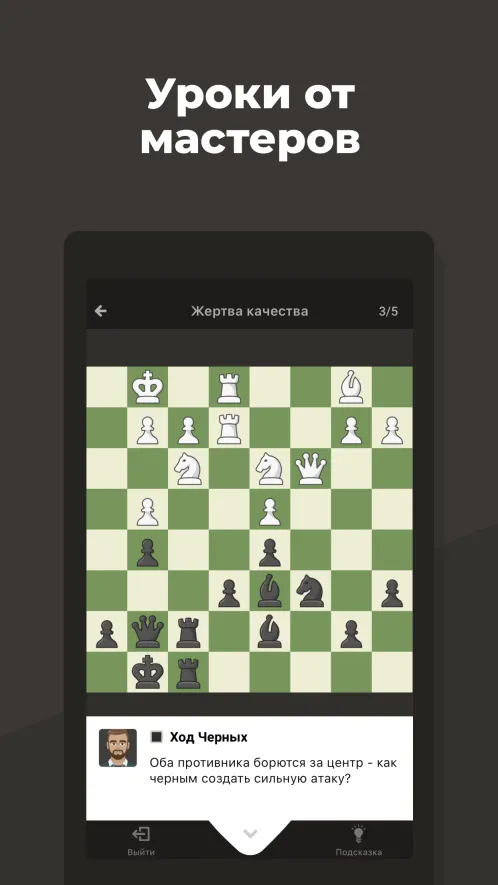 Шахматы · Играйте и учитесь - Скриншот 4