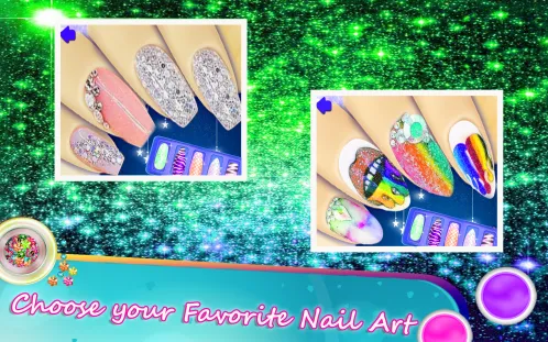 Маникюрный салон nail art - игры для девочек - Скриншот 2