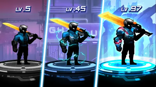 Cyber Fighters: Fighting Game - Скриншот 3