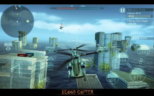 BLOOD COPTER - Скриншот 5