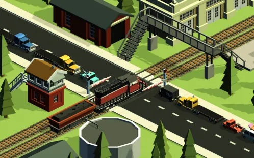 Railroad crossing mania - Ultimate train simulator - Скриншот 3
