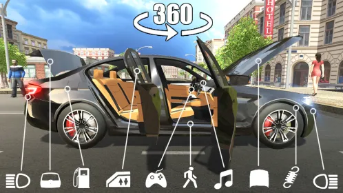 Car Simulator M5 - Скриншот 1