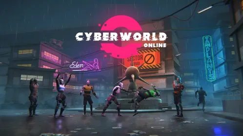 Cyberworld Online: Cyberpunk Open World MMO RPG - Скриншот 1