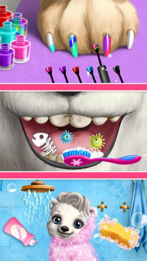 Christmas Animal Hair Salon 2 - Скриншот 5